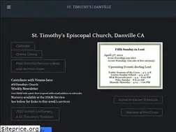 Sites similar to sainttimothysdanville.org