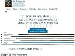Sites similar to sainttom.org