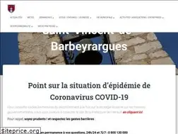 Sites similar to saintvincentdebarbeyrargues.fr