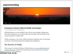 Sites similar to saipraveenblog.wordpress.com