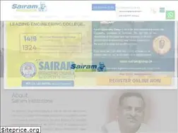 Sites similar to sairamgroup.in
