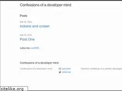 Sites similar to saishankarc.com