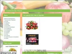 Sites similar to saisons-fruits-legumes.fr
