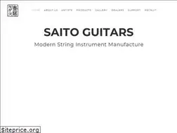 Sites similar to saitoguitars.com