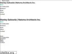 Sites similar to saitowitz.com