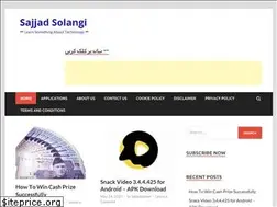 Sites similar to sajjadsolangi.com