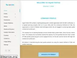 Sites similar to sajjadtextile.com