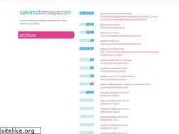 Sites similar to sakamotomaaya.com