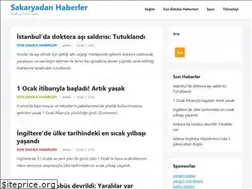 Sites similar to sakaryadanhaberler.com