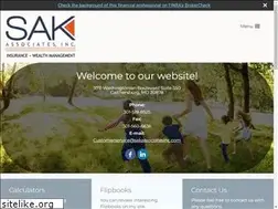 Sites similar to sakassociatesinc.com