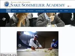 Sites similar to sakesommelieracademy.com