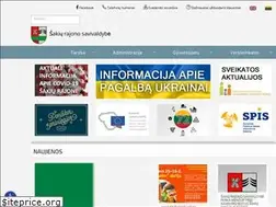 Sites similar to sakiai.lt