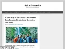 Sites similar to sakinshrestha.com