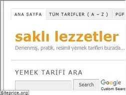 Sites similar to saklilezzetler.com