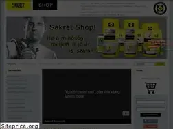 Sites similar to sakretshop.hu