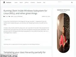 Sites similar to sakshamsharma.com