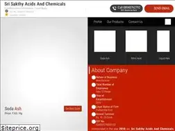 Sites similar to sakthysunderacids.co.in