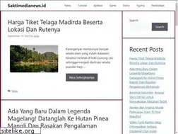 Sites similar to saktimedianews.id