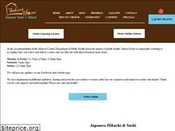Sites similar to sakurahomerestaurant.com