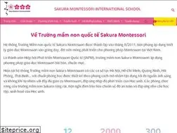 Sites similar to sakuramontessori.edu.vn