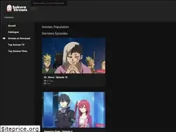 Sites similar to sakurastream.fr