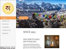 Sites similar to sakyaphuntsokling.org