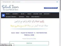 Sites similar to salaah-times.co.uk