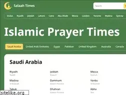 Sites similar to salaah-times.com