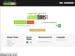 Sites similar to salaahtimes.co.za