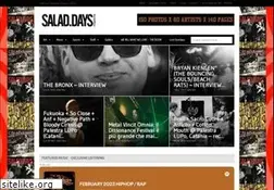 Sites similar to saladdaysmag.com