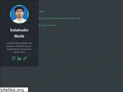 Sites similar to salahudinmalik.com