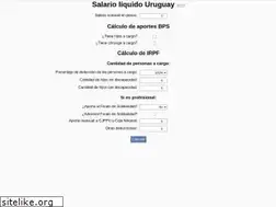 Sites similar to salarioliquidouruguay.com