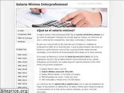 Sites similar to salariominimo.es