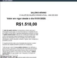 Sites similar to salariominimo.net.br