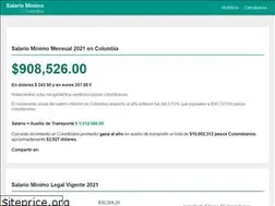 Sites similar to salariominimocolombia.info
