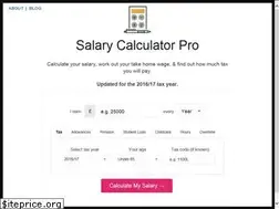 Sites similar to salarycalculatorpro.co.uk