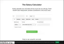 Sites similar to salarycalculatorpro.com