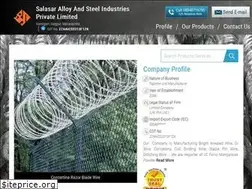 Sites similar to salasarsteels.in
