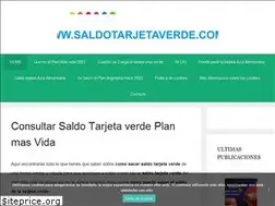 Sites similar to saldotarjetaverde.com.ar