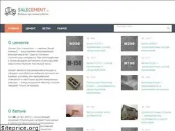 Sites similar to salecement.ru