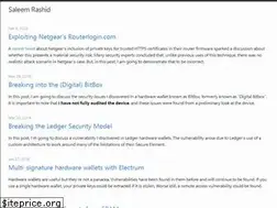 Sites similar to saleemrashid.com