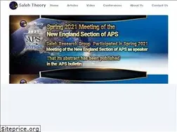 Sites similar to saleh-theory.com