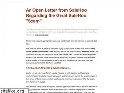 Sites similar to salehoo-scam.com