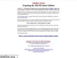 Sites similar to salehoosucks.com