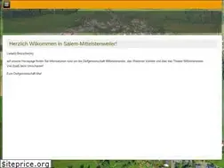 Sites similar to salem-mittelstenweiler.de
