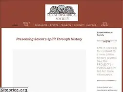 Sites similar to salemhistorical.org