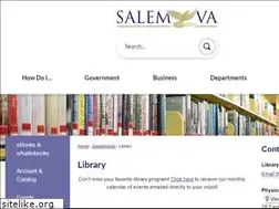 Sites similar to salemlibrary.info