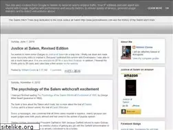 Sites similar to salemwitchtrials.net