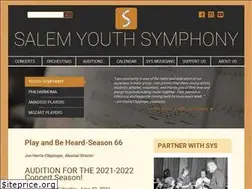 Sites similar to salemyouthsymphony.org