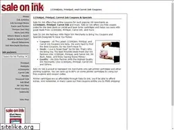 Sites similar to saleonink.com